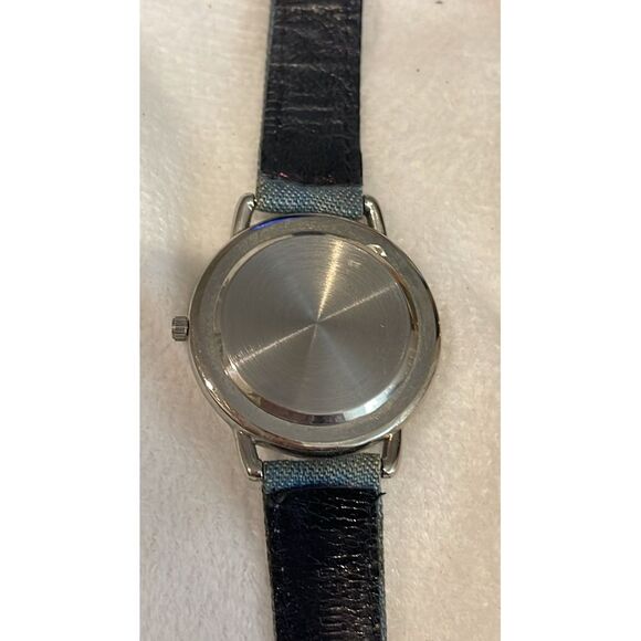 Vintage Swiss Army 90's Ladies Black Date Dial Leather Band Watch‎ - Picture 2 of 8
